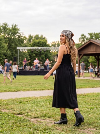 Nova dames cowboylaarsjes met slangenprint zwart